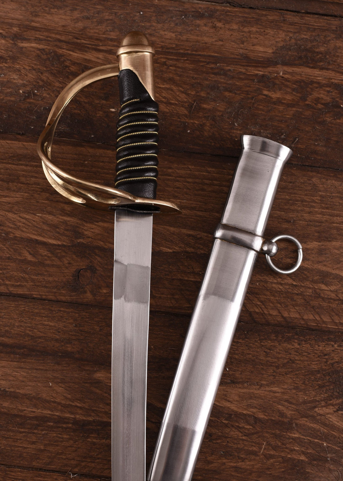US Kavalleriesäbel 1860 Replik   Schwarzer Griff
