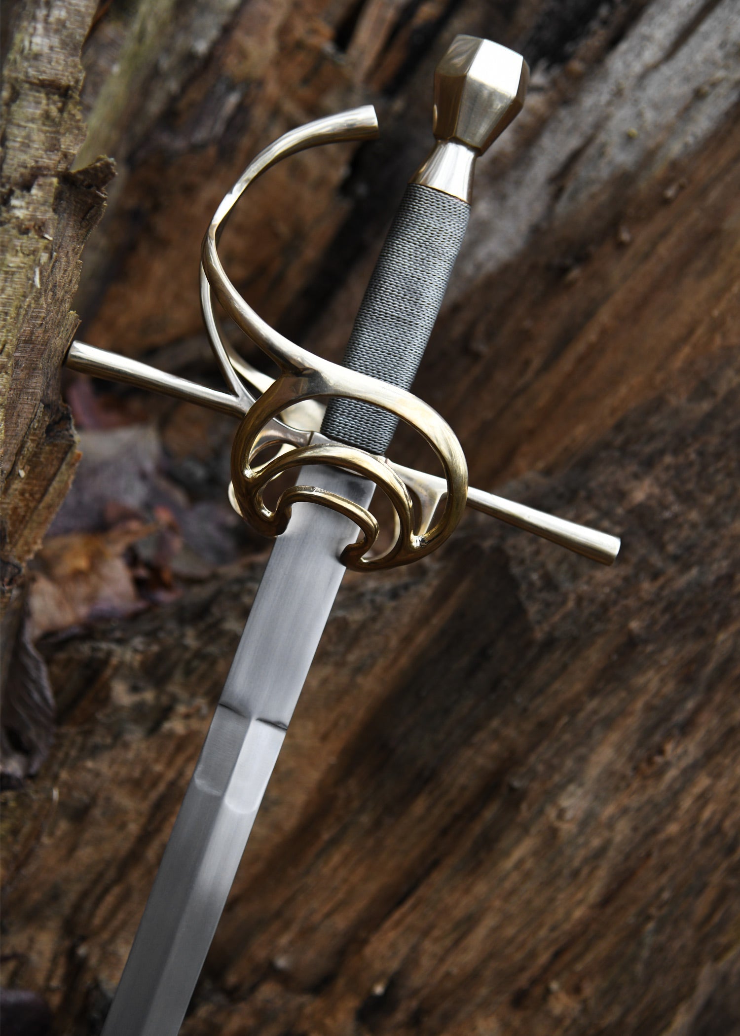Edles Rapier des 17. Jhd.   Detailgetreue Messing Replik
