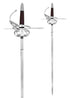 Edles Renaissance-Rapier inkl. Lederscheide
