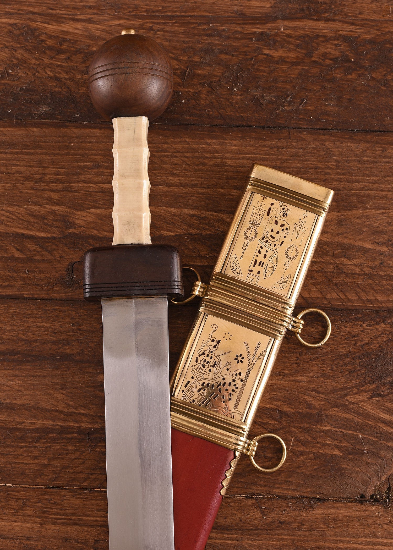 pompeji gladius mit scheide
