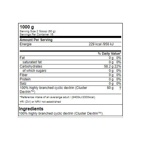 GN Cluster Dextrin 1000g Beutel