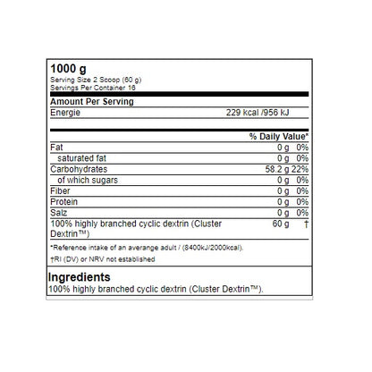 GN Cluster Dextrin 1000g Beutel