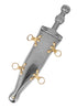 Römischer Pugio   Legionärsdolch mit Stahlscheide