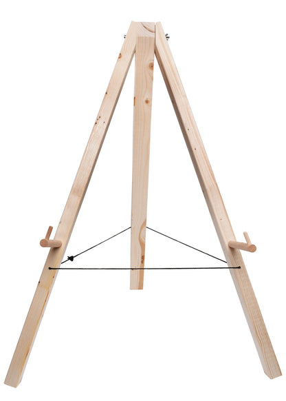 Robuster Holz Zielscheibenständer für Bogensport