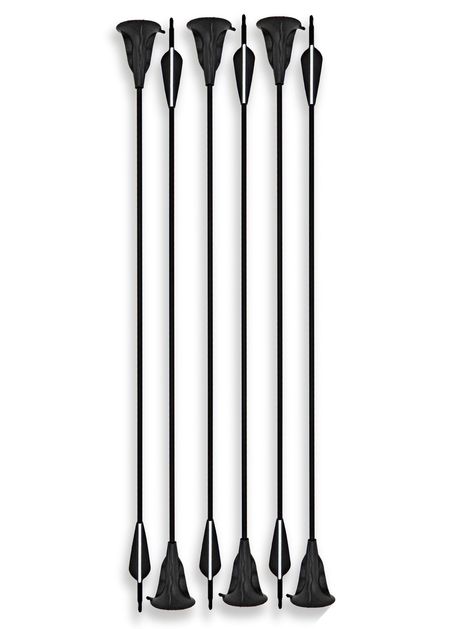 6er Set Carbon Hybrid Saugnapfpfeile für Einsteiger
