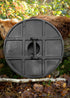 Wikinger Rundschild Bjornir   Rot/Weiß, 60 cm