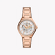 Eevie Quartz Crystal White Dial