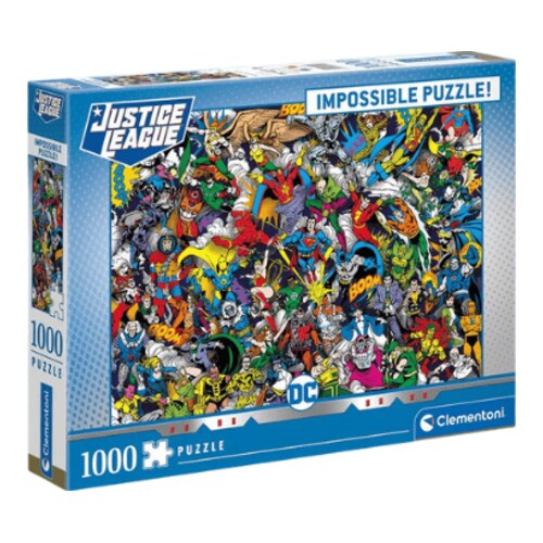 1000 teile impossible puzzle dc comics justice league