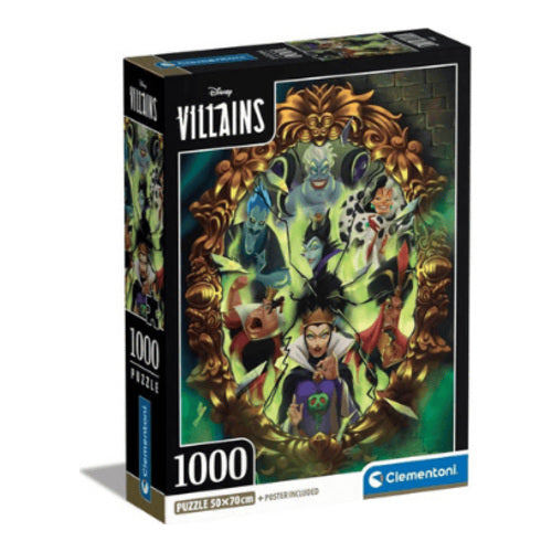1000 teile puzzle disney 100 compact villains