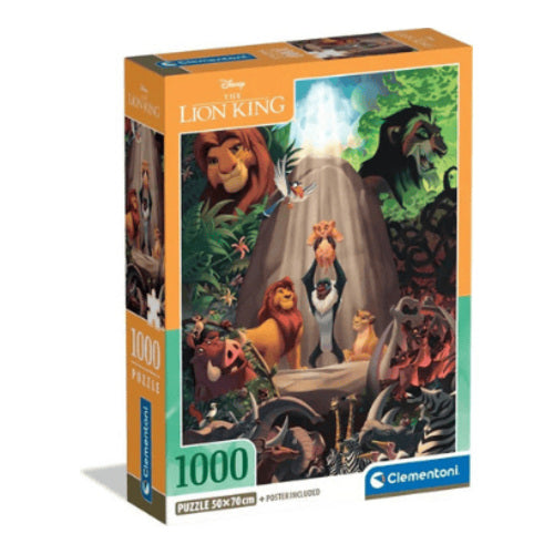 1000 teile puzzle disney compact koenig der loewen