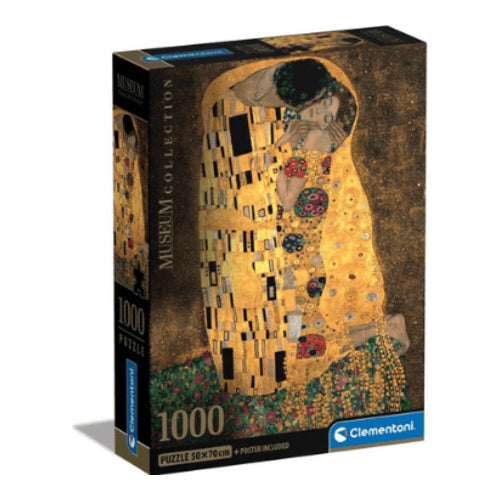 1000 teile puzzle museum collection compact klimt der kuss
