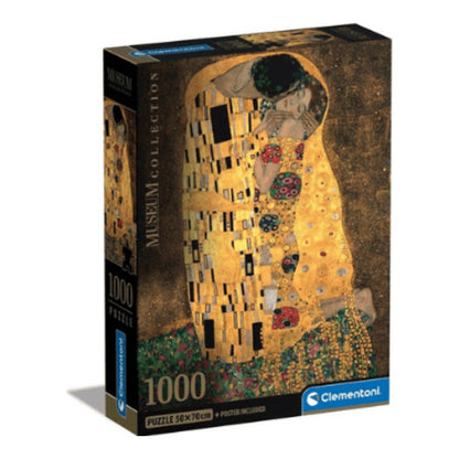 1000 teile puzzle museum collection compact klimt der kuss