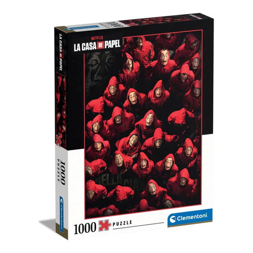 1000 teile puzzle netflix la casa de papel