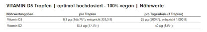 profuel vitamin d3k2 vegan tropfen 30ml