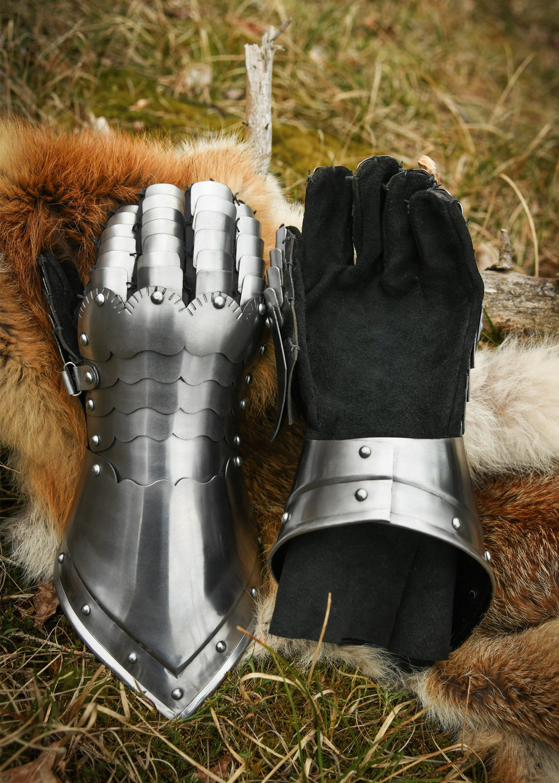 Plattenhandschuhe aus 1,3mm Stahl