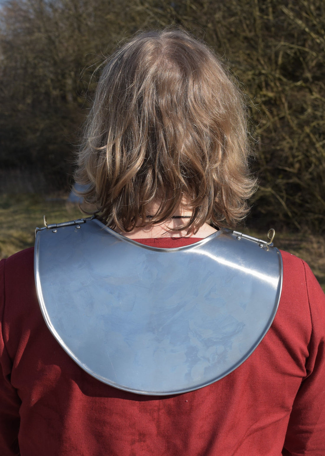 Antiker Gladiatoren Stahlkragen für Reenactment