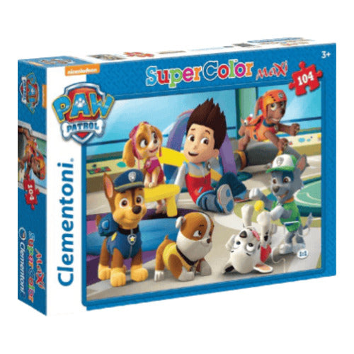 104 teile maxi puzzle paw patrol