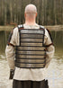 lamellenpanzer typ birka stahl und leder
