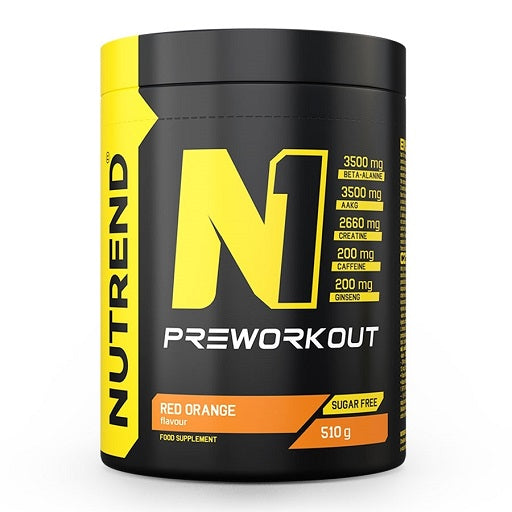 Nutrend N1 Preworkout NEU 10 x 17g PROBEN Grapefruit
