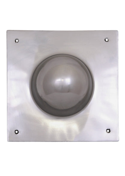 Quadratischer Umbo Schildbuckel, 1,6 mm Stahl