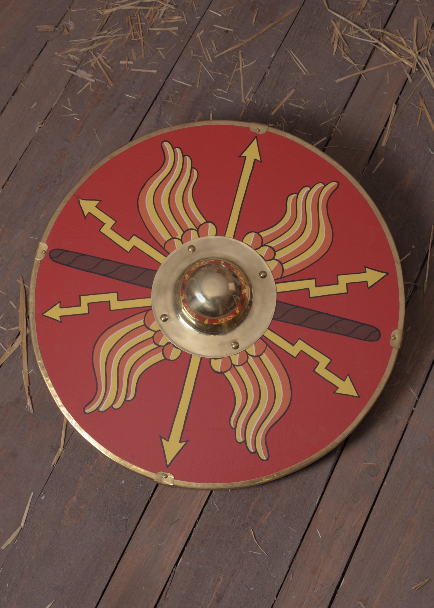 Römisches Parma   Historischer Auxilia Rundschild