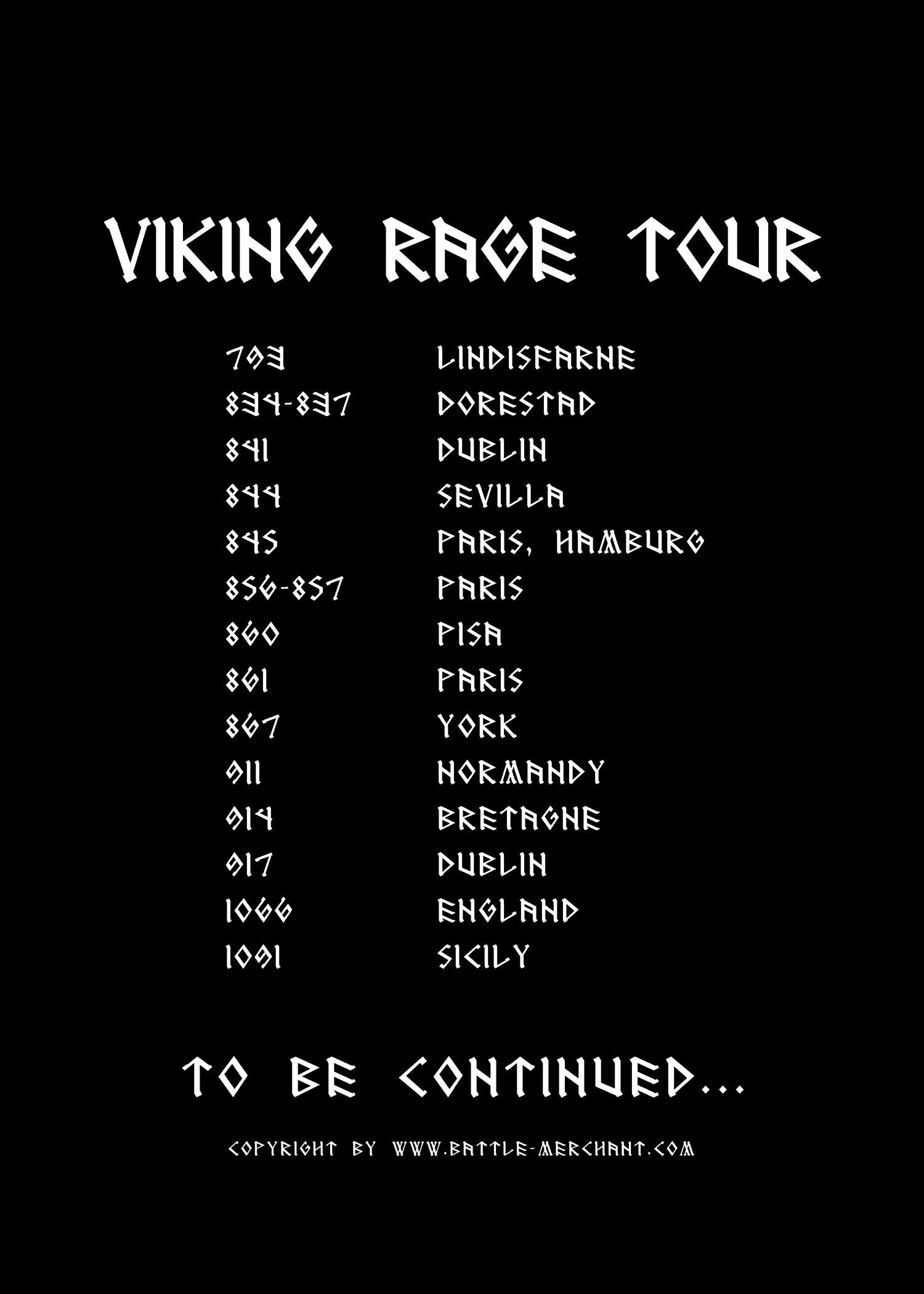 t shirt viking rage tour