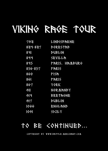 t shirt viking rage tour