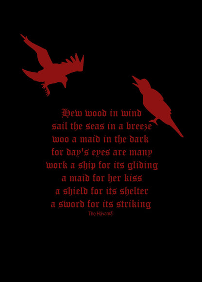longsleeve shirt my god is odin