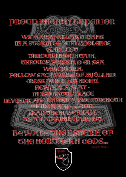 girlie shirt beware the return of thor