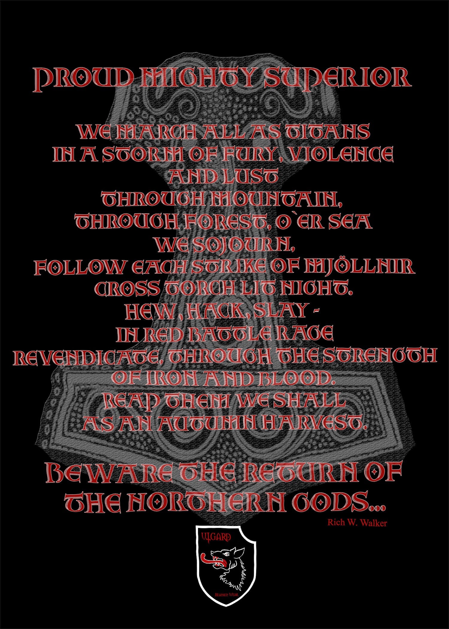 longsleeve shirt beware the return of thor
