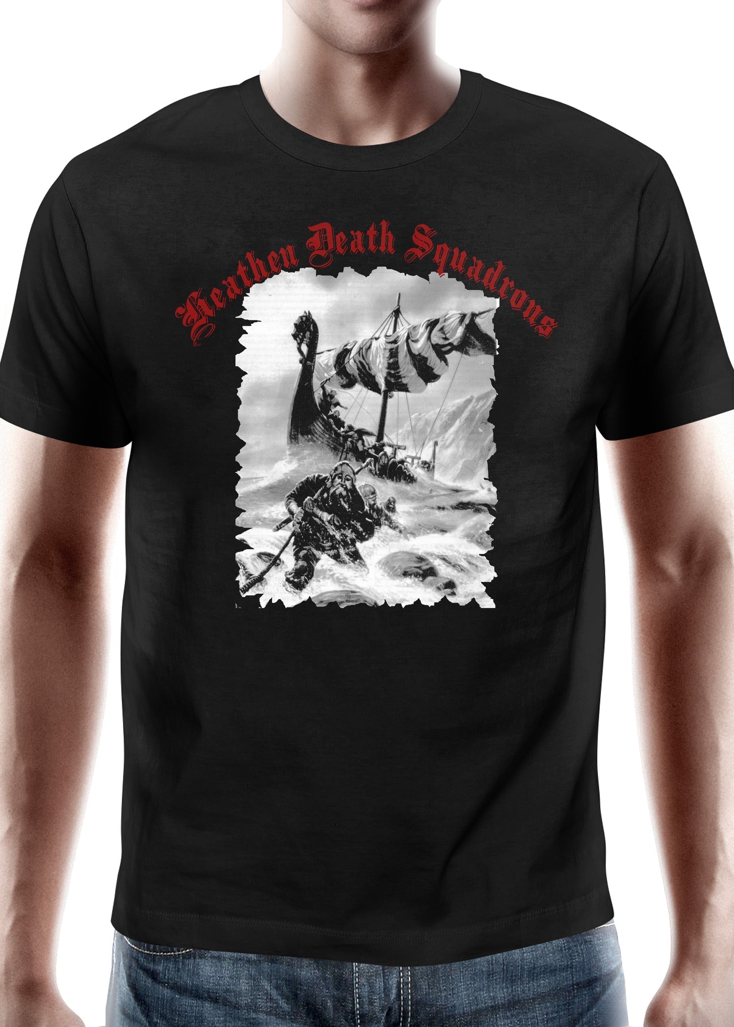 Heathen Death Squadrons T Shirt Wikinger Motiv