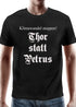 Thor statt Petrus T Shirt: Klimawandel stoppen