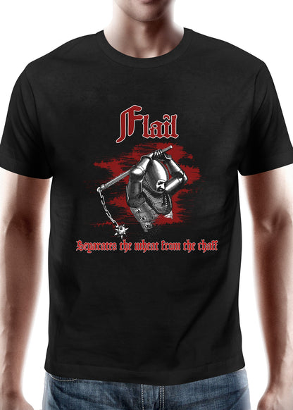 T Shirt Flail   Separates Wheat from Chaff