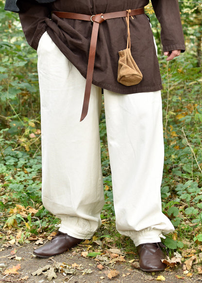 Weite Mittelalter Hose Hermann, Natur