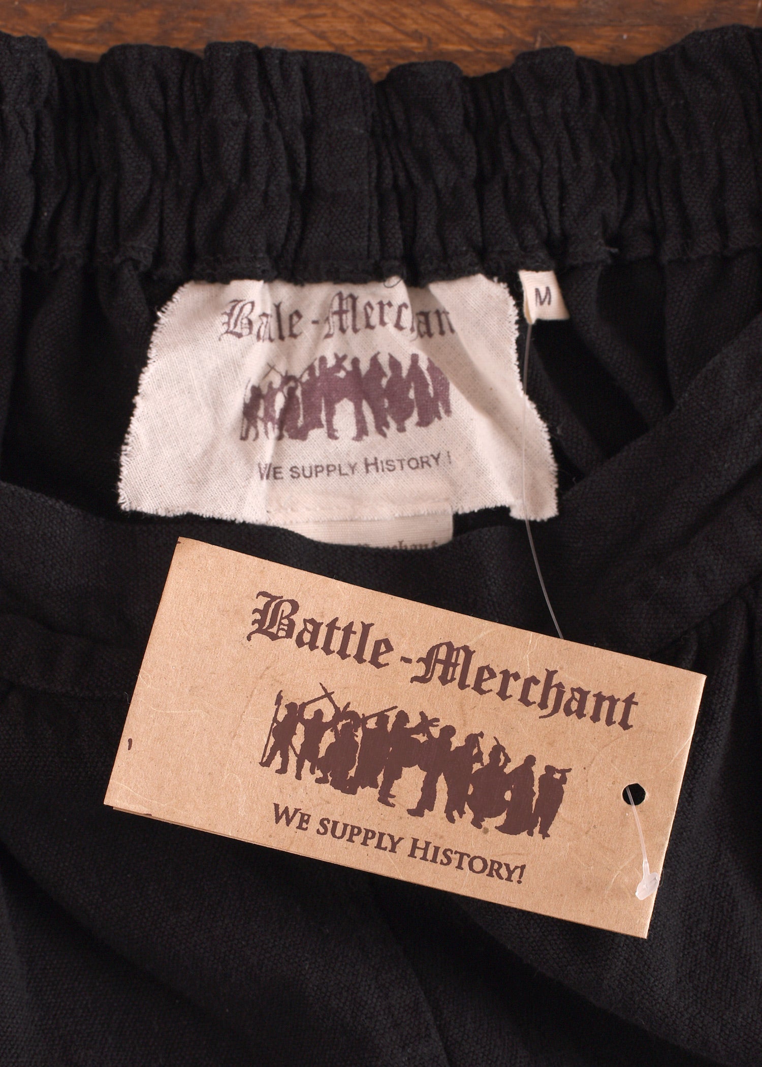 weite mittelalter hose hermann schwarz