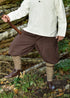 Wikinger Rushose Olaf: Authentische Pluderhose, Braun