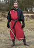 Mittelalter Waffenrock Eckhart, Rot/Natur
