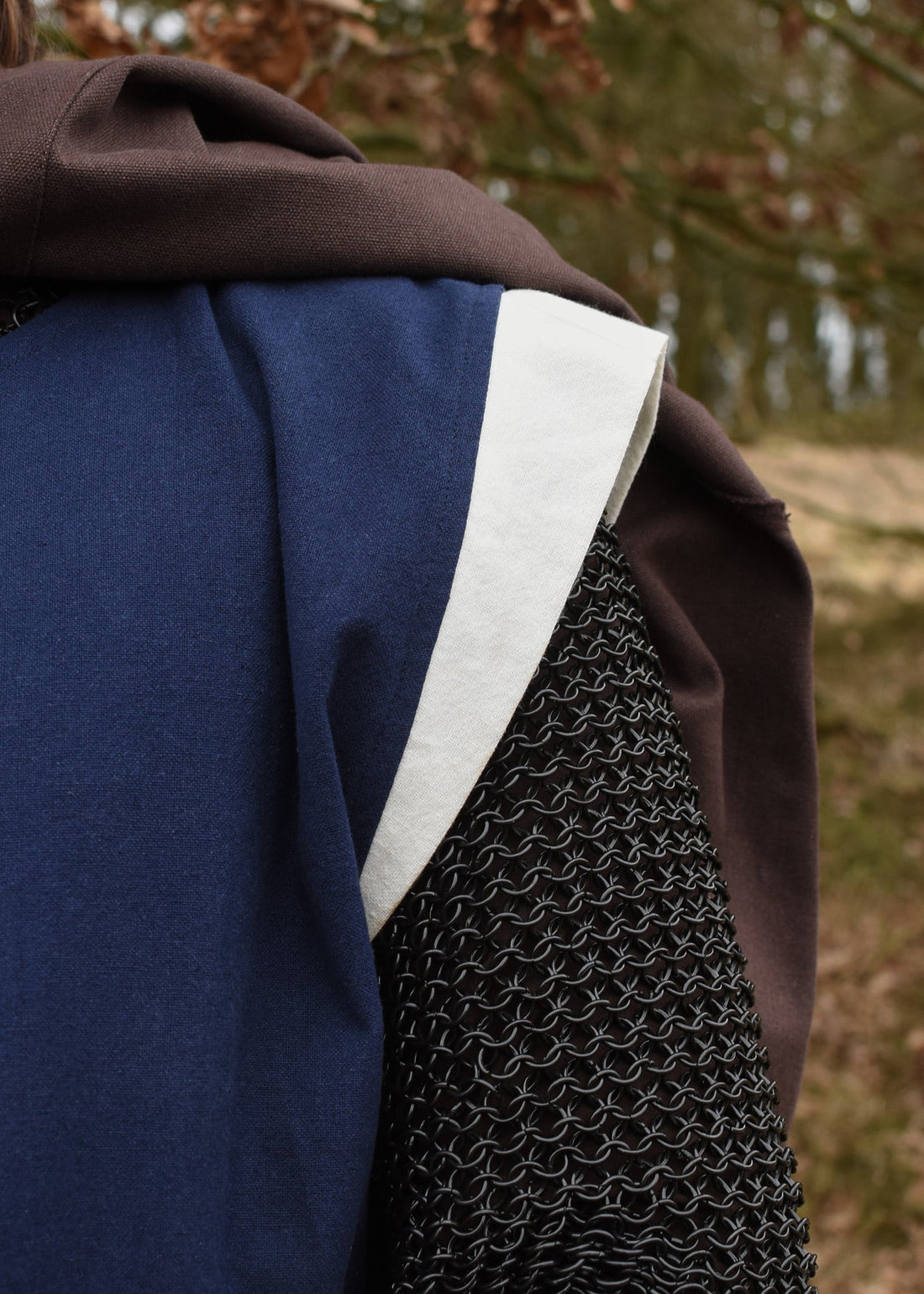 mittelalter waffenrock eckhart blau natur