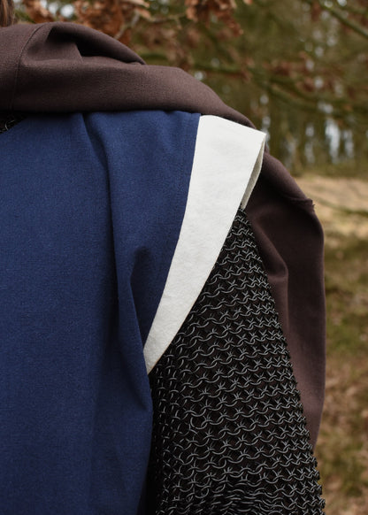 mittelalter waffenrock eckhart blau natur