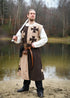 Brauner Wappenrock mit Tatzenkreuzen