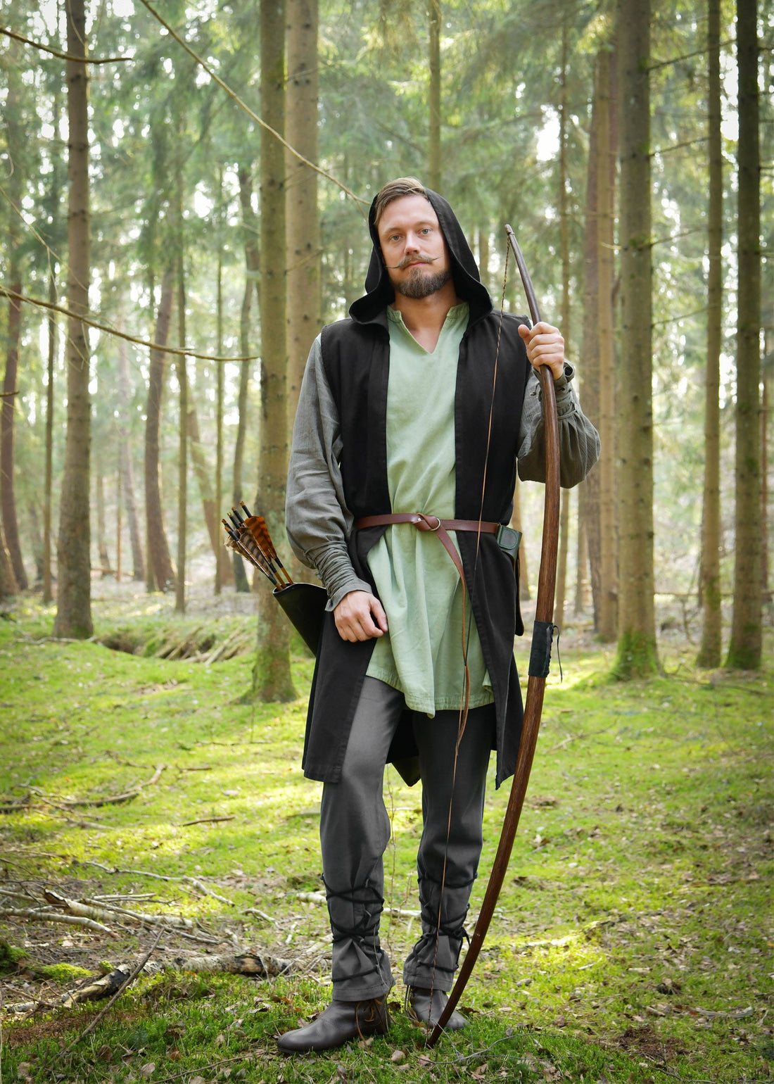 weste lorun surcot schwarz