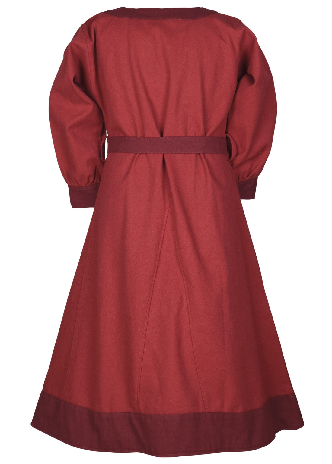 kinder wikingerkleid solveig rot weinrot