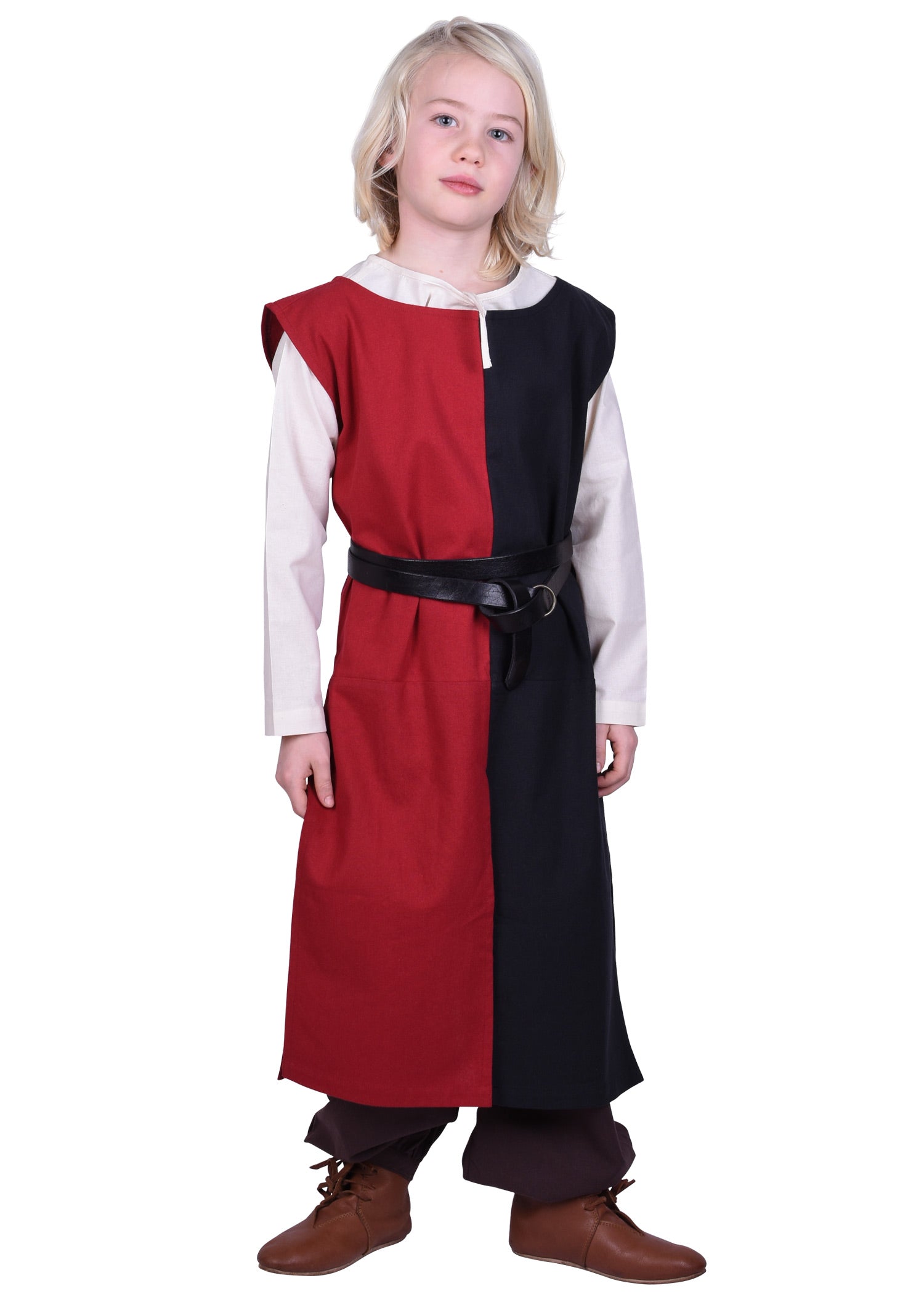 kinder waffenrock lucas mi parti schwarz rot
