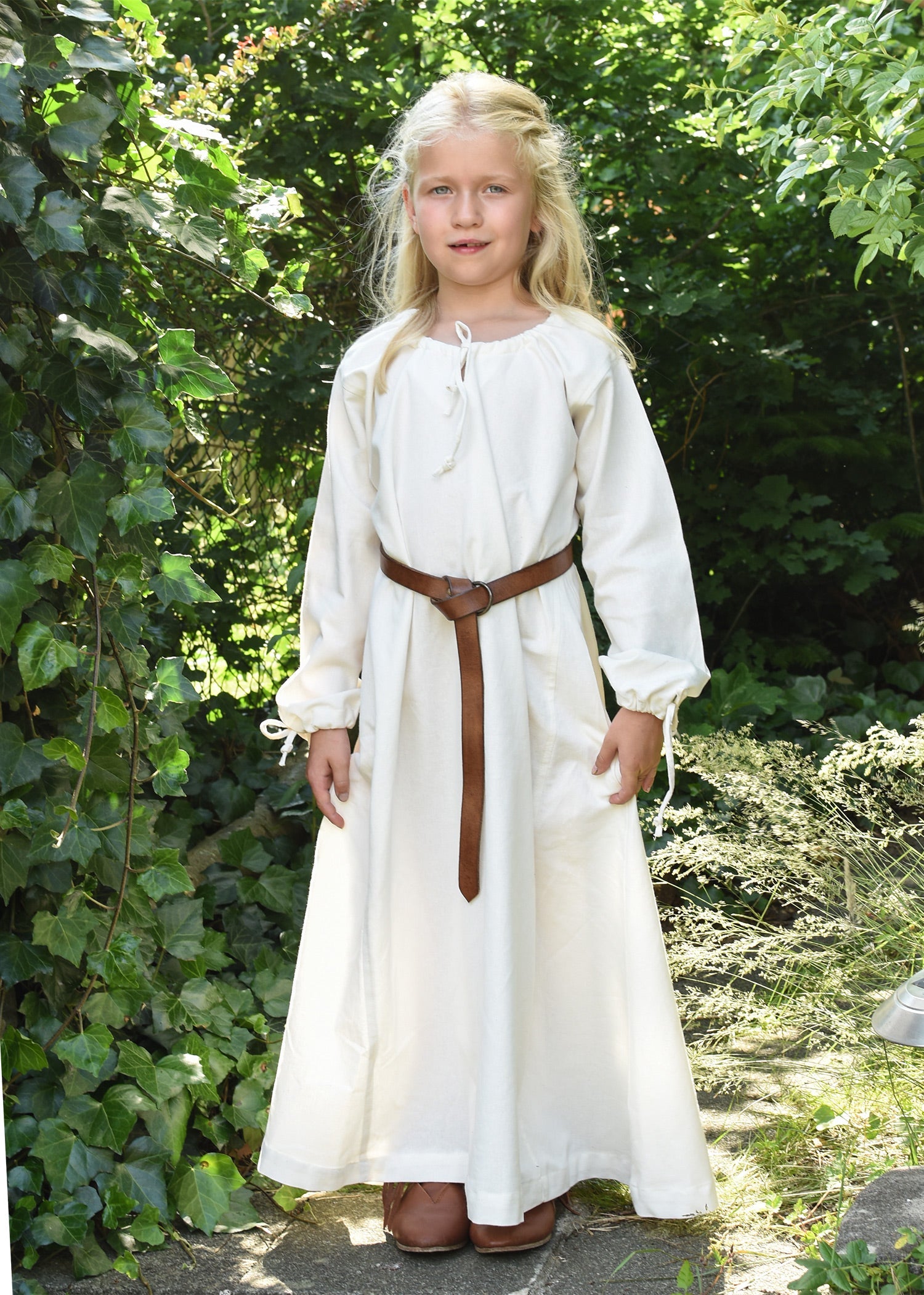 Kinder Mittelalter Unterkleid Ana, natur