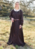 Mittelalter Unterkleid Ana Braun aus Baumwolle
