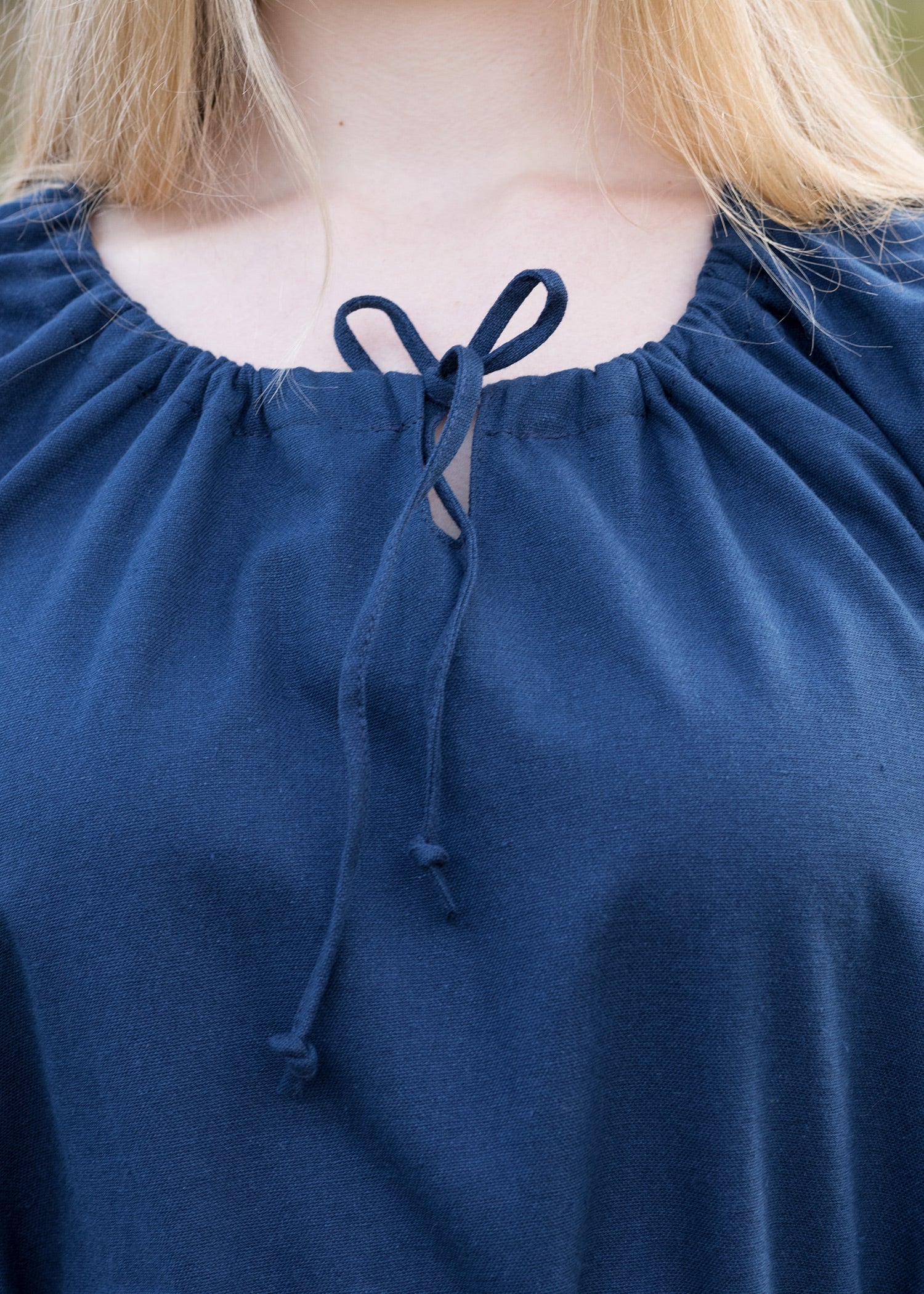 mittelalterkleid unterkleid ana blau