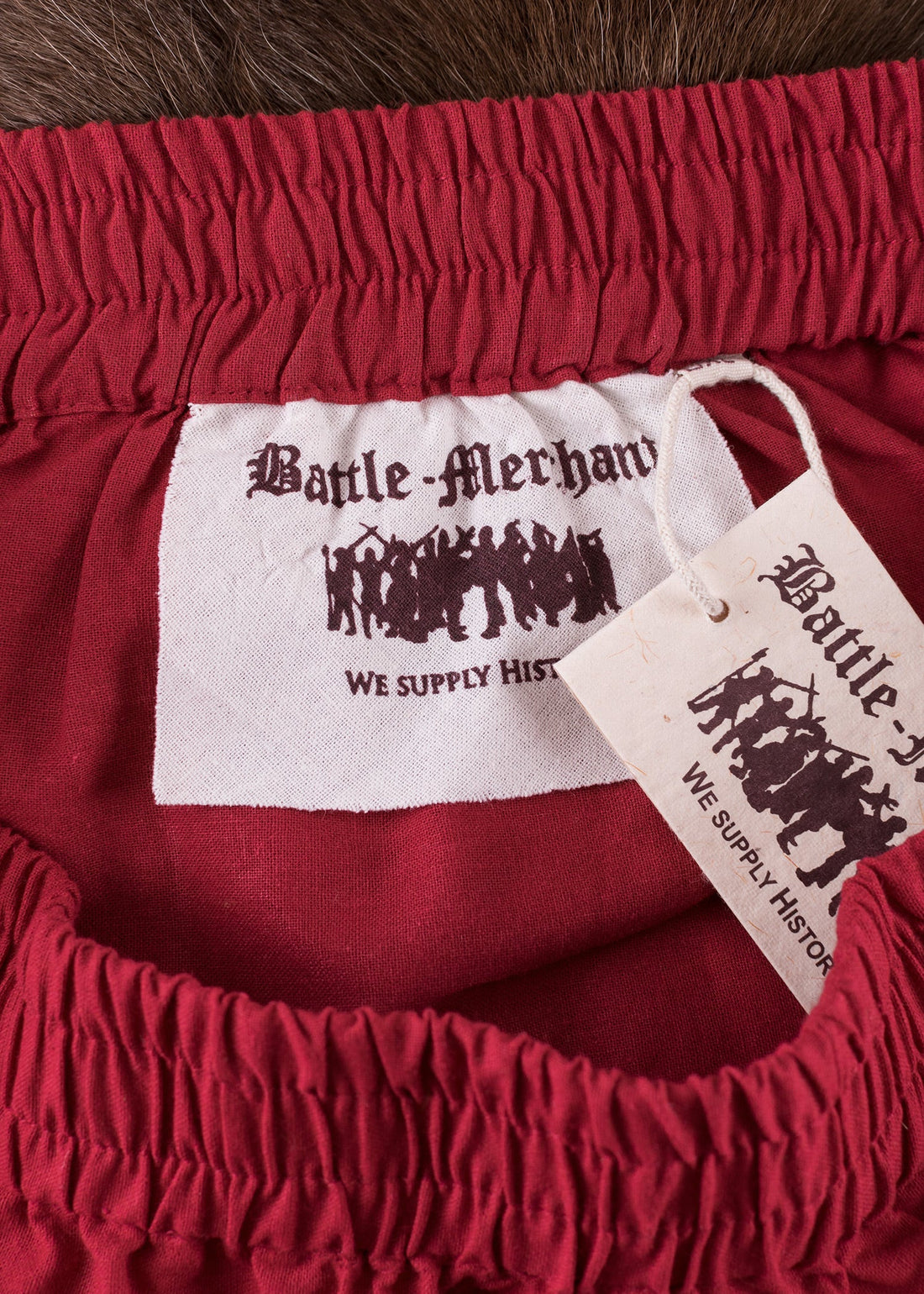 mittelalter unterrock rot