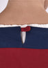 Mittelalterkleid Gudrun – Authentisch in Rot/Blau