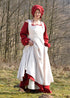 Authentische Mittelalter Schürze Ruth mit Taschen