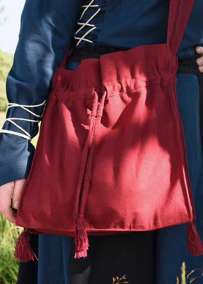 Mittelalterliche Pilgertasche aus Canvas